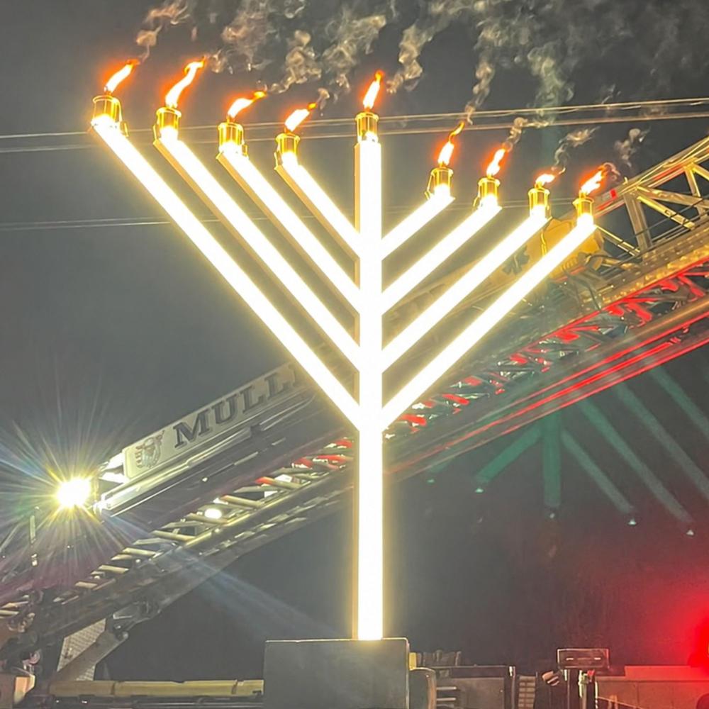 Light Up Menorah