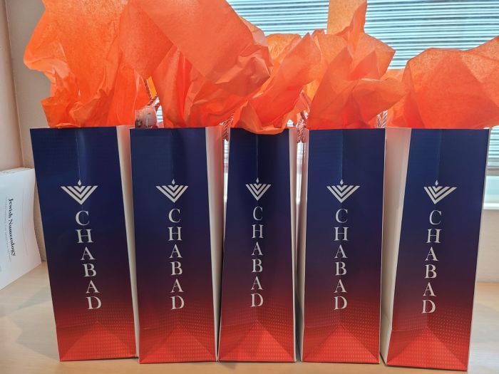 Chabad Gift Bag With Card - Carry your Judaism with Joy!
