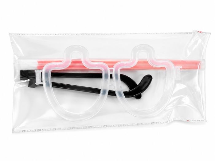 Chanukah Glow Dreidel Glasses with 2 Glow Sticks