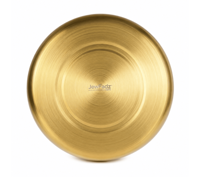 Gold stainless steel kitchen prep bowl