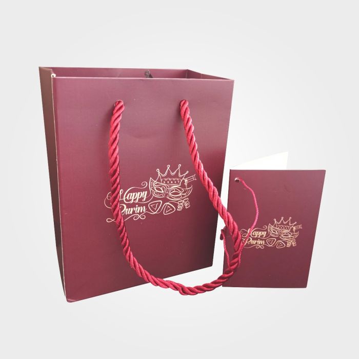  4.25-inch mini Mishloach manot Gift Bag