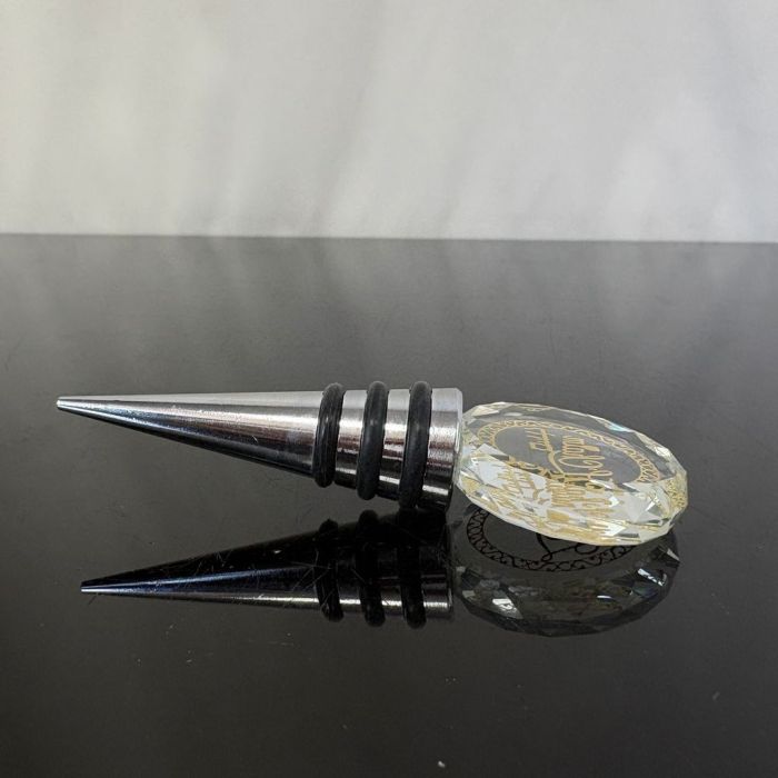 Jewish Wine Stopper Gift | Crystal L'Chaim
