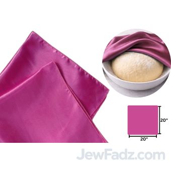 Pink - Polyester Challah Dough Cover 