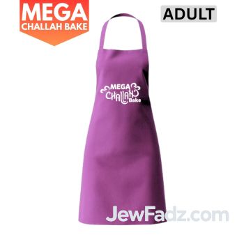 Purple - Adult Mega Challah Bake Apron