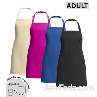Cotton - Adult Blank Aprons