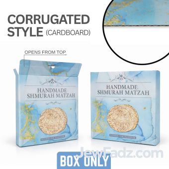 Corrugated (Cardboard) Pesach Matzah Box