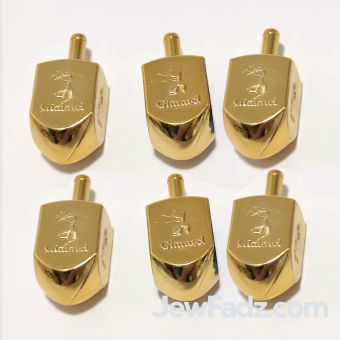 Gold Metallic Plastic Dreidel