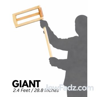 Purim Wooden Rachet Gragger™  – Giant (2.4 ft / 28.8") 