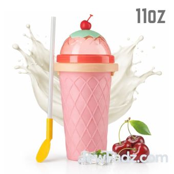 Pink 11oz Ice Cream Cup - Make Ice Cream in Shul! [FREE SHIPPING]