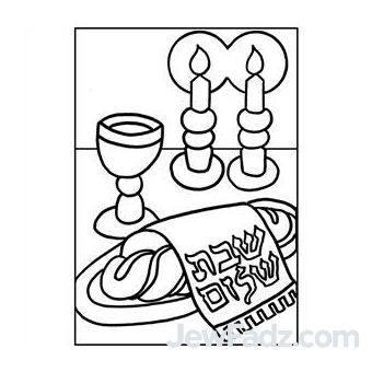 Shabbos Sand Art (Bulk Cards)