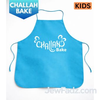 Light Blue - Nonwoven Kids Challah Bake Apron