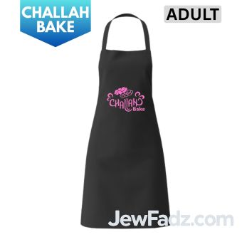 Black - Cotton Adult Challah Bake Apron