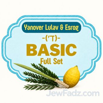  Basic Full Set - Yanover Lulav & Esrog ( ד׳ D )