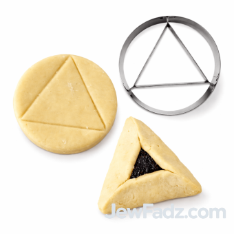 4 inch Hamantash Cookie Cutter