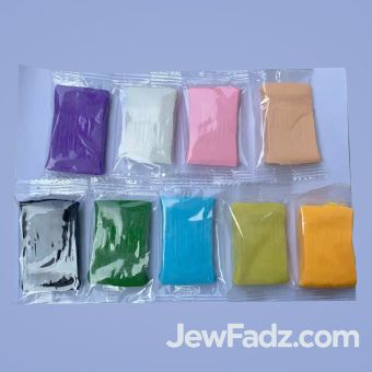 Individually Packaged Polymer Clay 9 colors