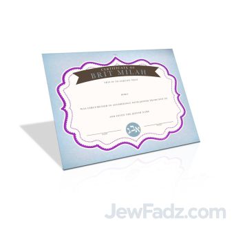 Bris Certificate