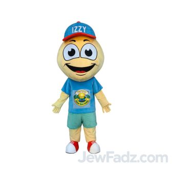 Custom Camp Gan Israel (CGI) Mascot Costume (Izzy the Smiley Camper)
