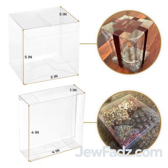 Clear Packaging Box Set for Washing Cup Presentation  