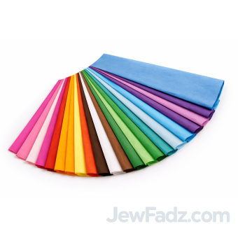 50 Sheets Hygloss Bleeding Tissue Paper Multi-Color Assortment