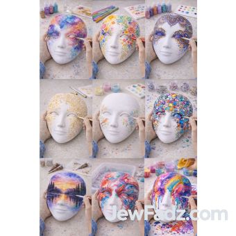 Purim Ceramic Face Mask