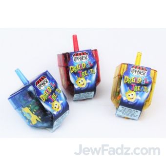 Dreidels filled with Treats (Oodles, Candy Ring, Bitz)