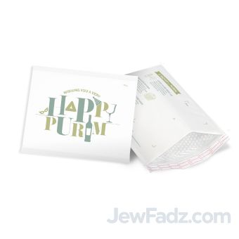 FILLED Purim Bubble Envelope - Shaloch Manos 