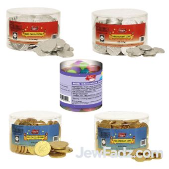 Chocolate Gelt Liebers (Parve & Milchig)