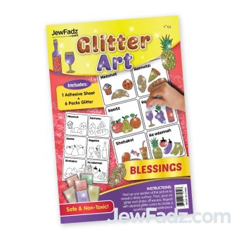 Brachos Food Glitter Art