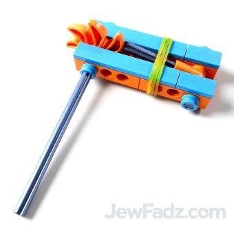 Build Your Own Mini Lego-like Purim Gragger