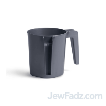 Grey Negel Vasser - Al Netilat Yadayim (Plastic Washing Cup Kvort)