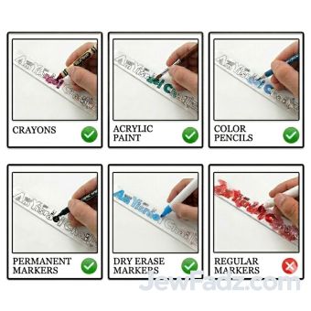 Color Your Own "Am Yisrael Chai" Slapband