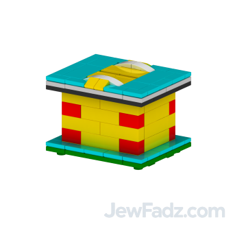 Build Your Own LEGO Charity Box (Tzedakah Box)