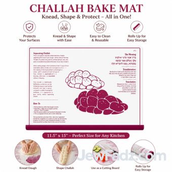 Challah Bake Flexible Mat / Cutting Board