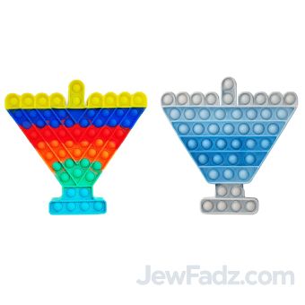Menorah Push Pop Fidget