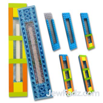 Build Your Own Lego-Like Mezuzah Case 