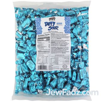 2lb Bag Blue Sour Raspberry Taffies