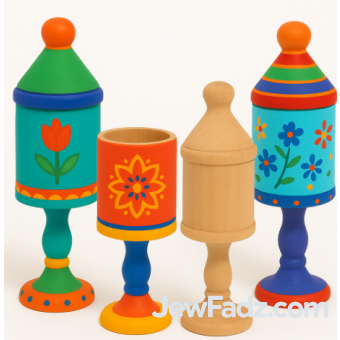 Paint Your Own Spice Box – Havdalah Craft (Bulk Pack)