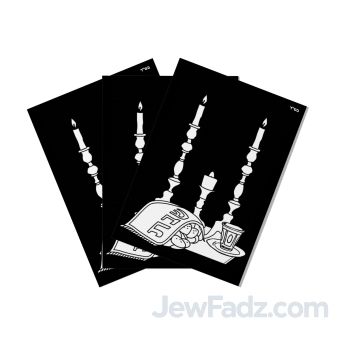Shabbos Bulk Velvet Art