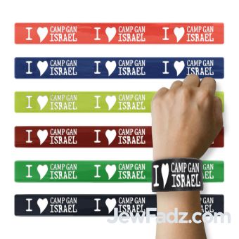 CGI Slapbands - I love Camp Gan Israel