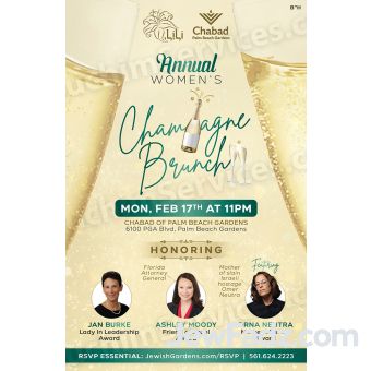 Champagne Brunch Flyer 3