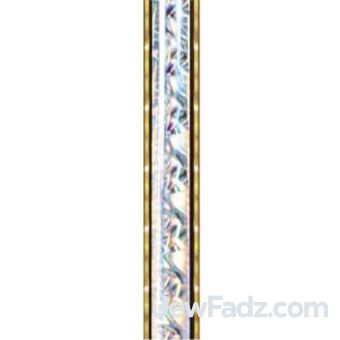 Grey / Silver column 7" (13" assembled trophy)