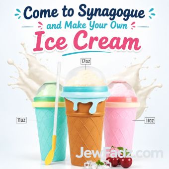 DIY Ice Cream Cups – Make Ice Cream in Shul!