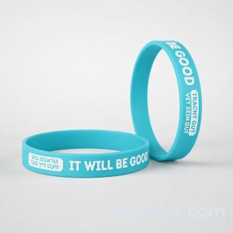 Tracht Gut Vet Zein Gut - Think Good and it will be Good Wristbands