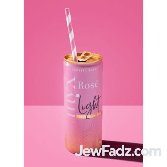 Rose' MYX Light wine in 250ml cans. 5% alcohol. Vintage 2020. Made in Italy
