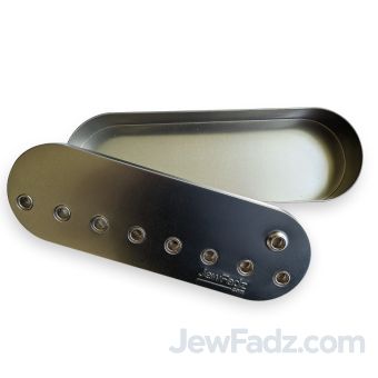 Tin Menorah To Go Container Lid And Bottom - Order in Increments of 5