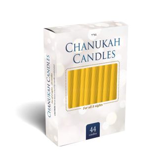 Regular Gold Chanukah Candles