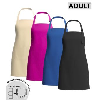 Cotton -  Adult Blank Aprons