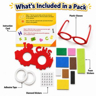 DIY Hebrew School Glasses Craft – Individually Packaged Kit
