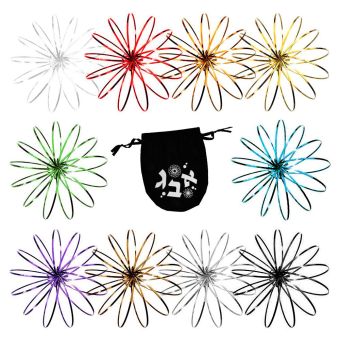 Aleph Beis Gimmel Hebrew School Magic Flow Springs - Comes in all 10 colors!