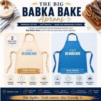 Cotton Babka Bake Aprons
